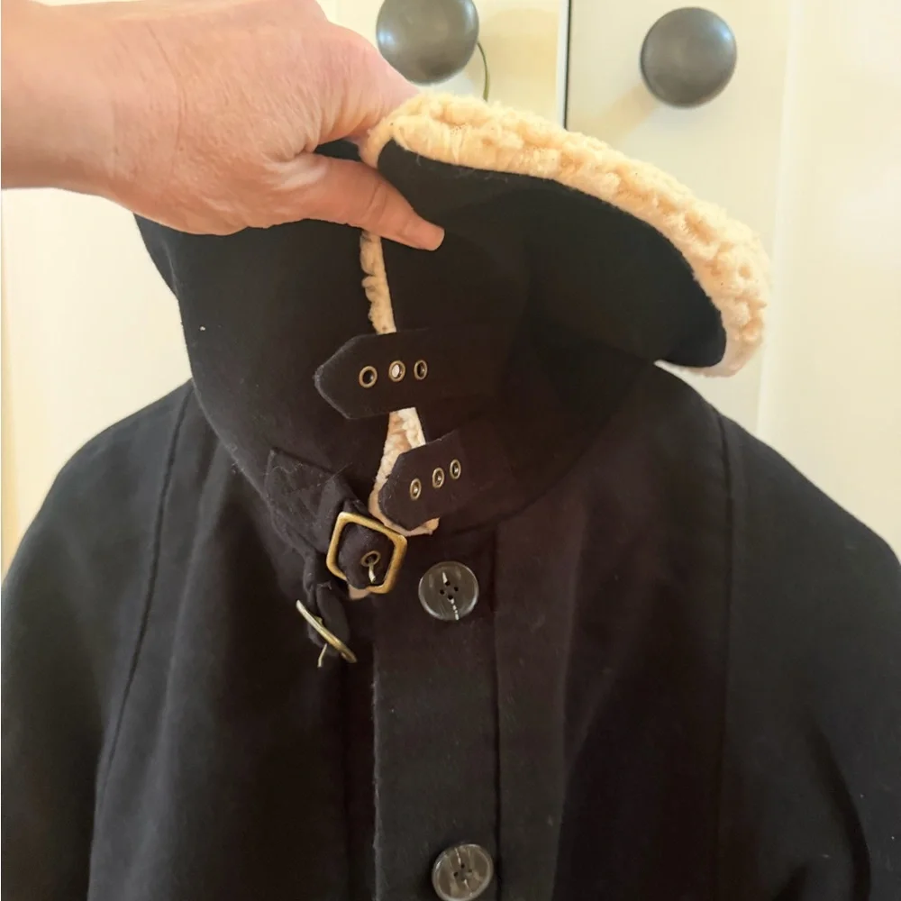 The Great brand Sherpa jacket, cropped